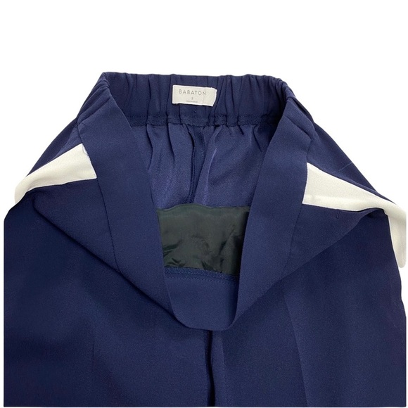 BABATON Dexter Side Stripe Dress Trousers Pants Kinetic Espace Navy SBC1-6550-28 - Picture 7 of 9